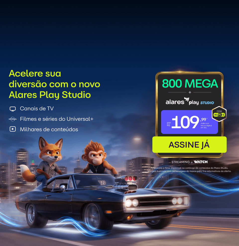 Banner Alares Play Studio - MG, RN e CE