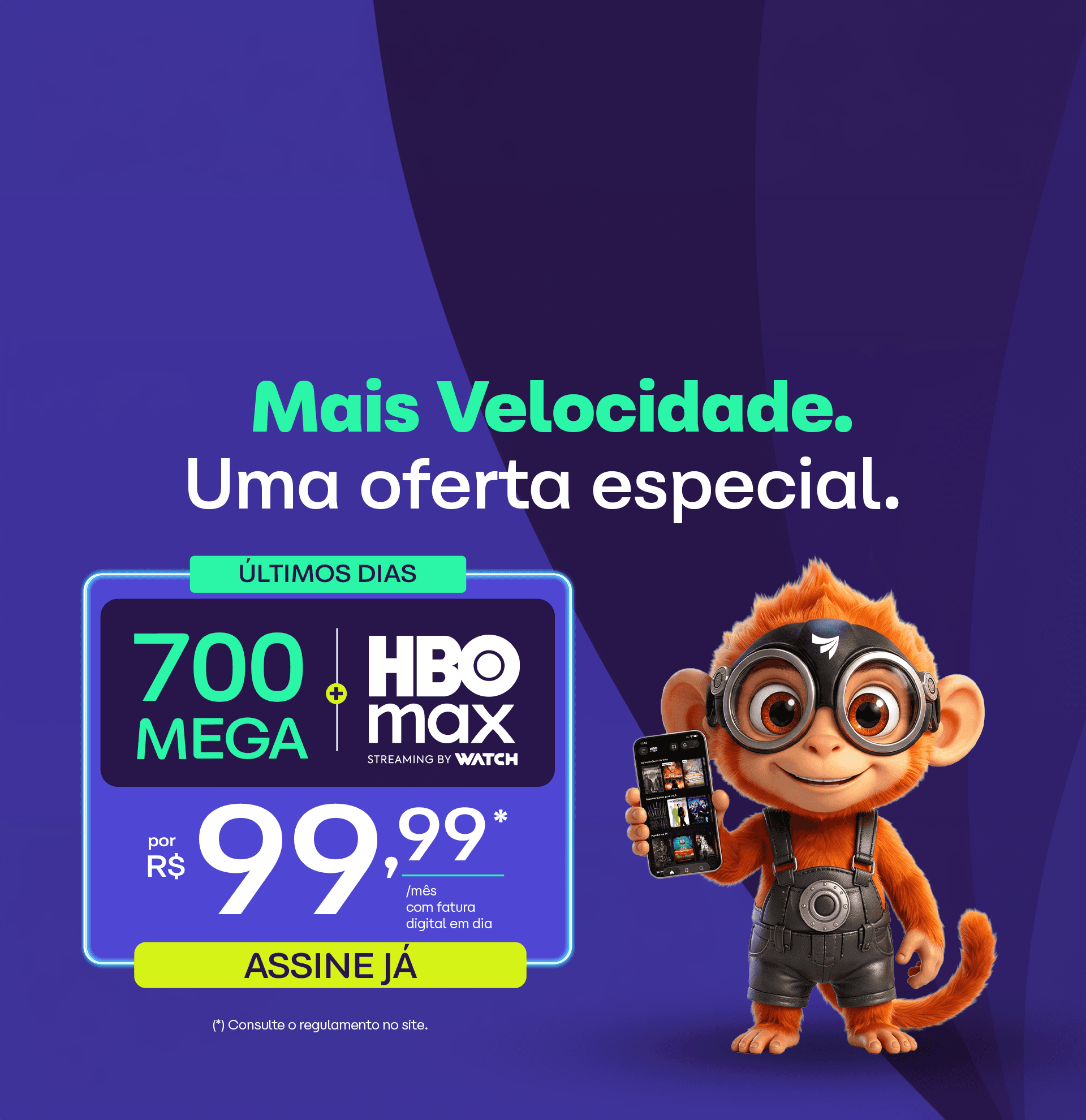 Oferta Outubro 700 Mega -  CE e MG (Premia)