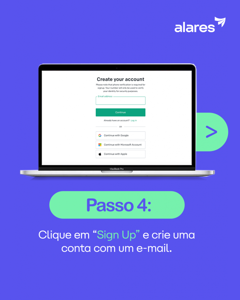 Acesso Chatgpt Passo 4