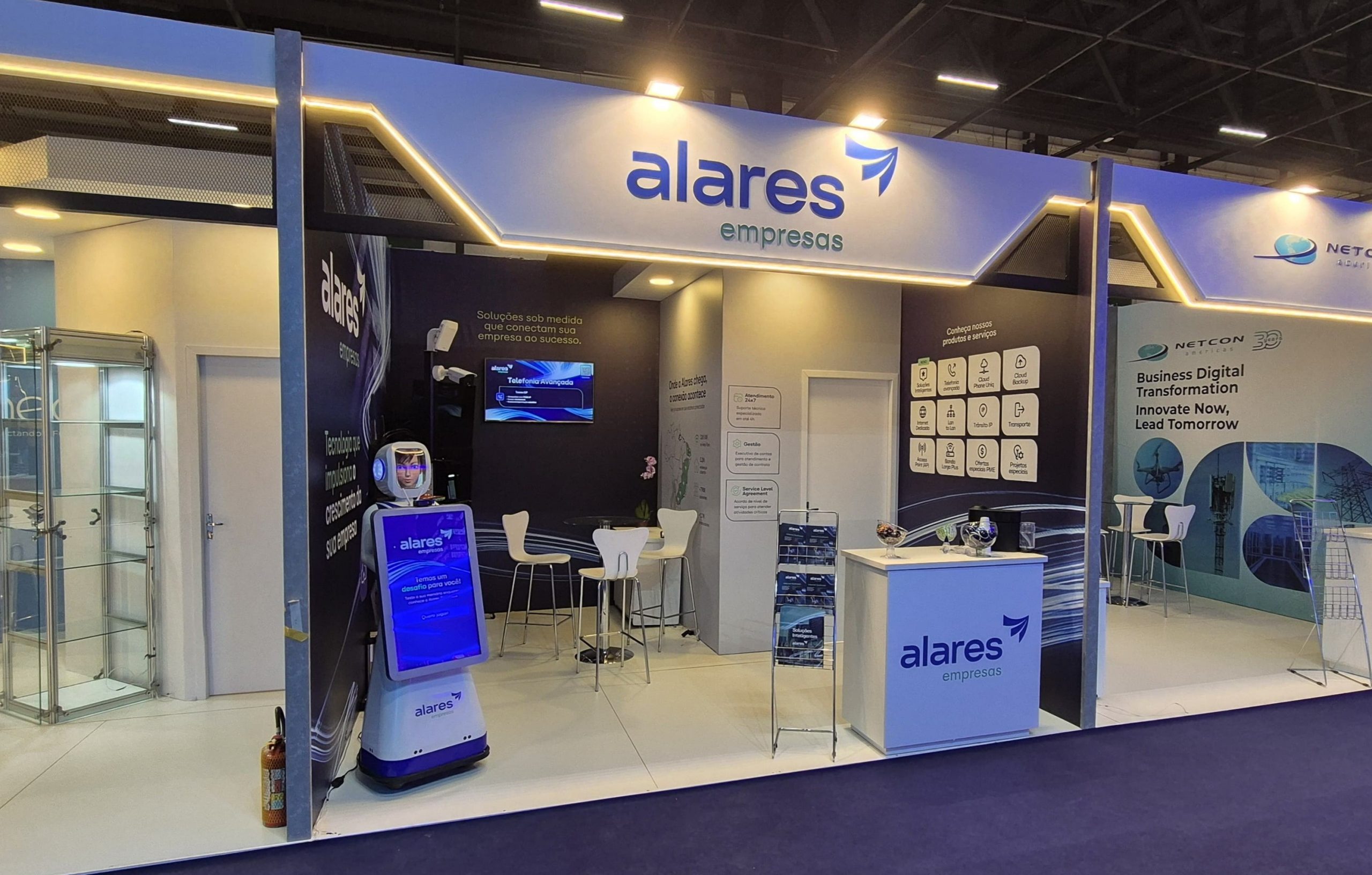 Alares apresenta Soluções Inteligentes na Abrint 2025