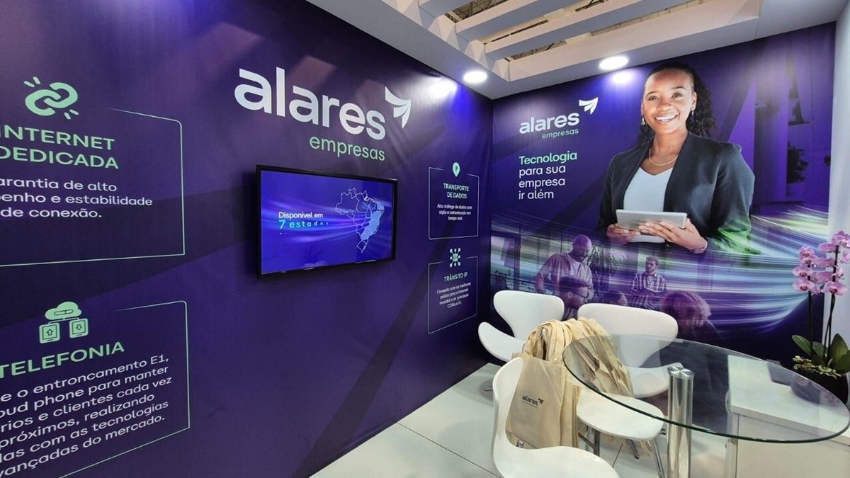 Alares lança Alares Empresas na Abrint 2024