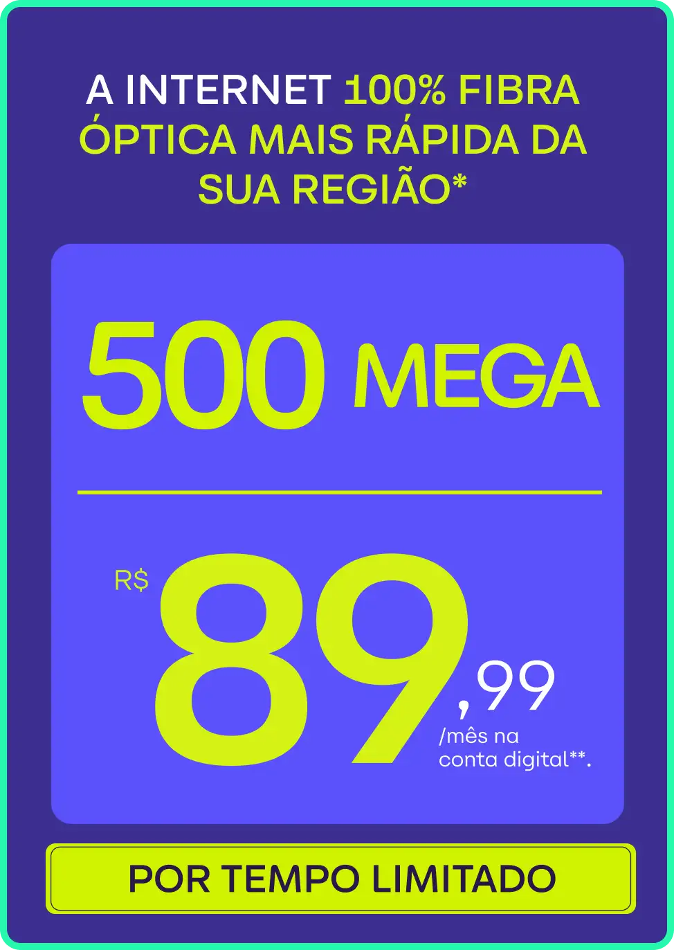 Oferta Lp 500mb 89
