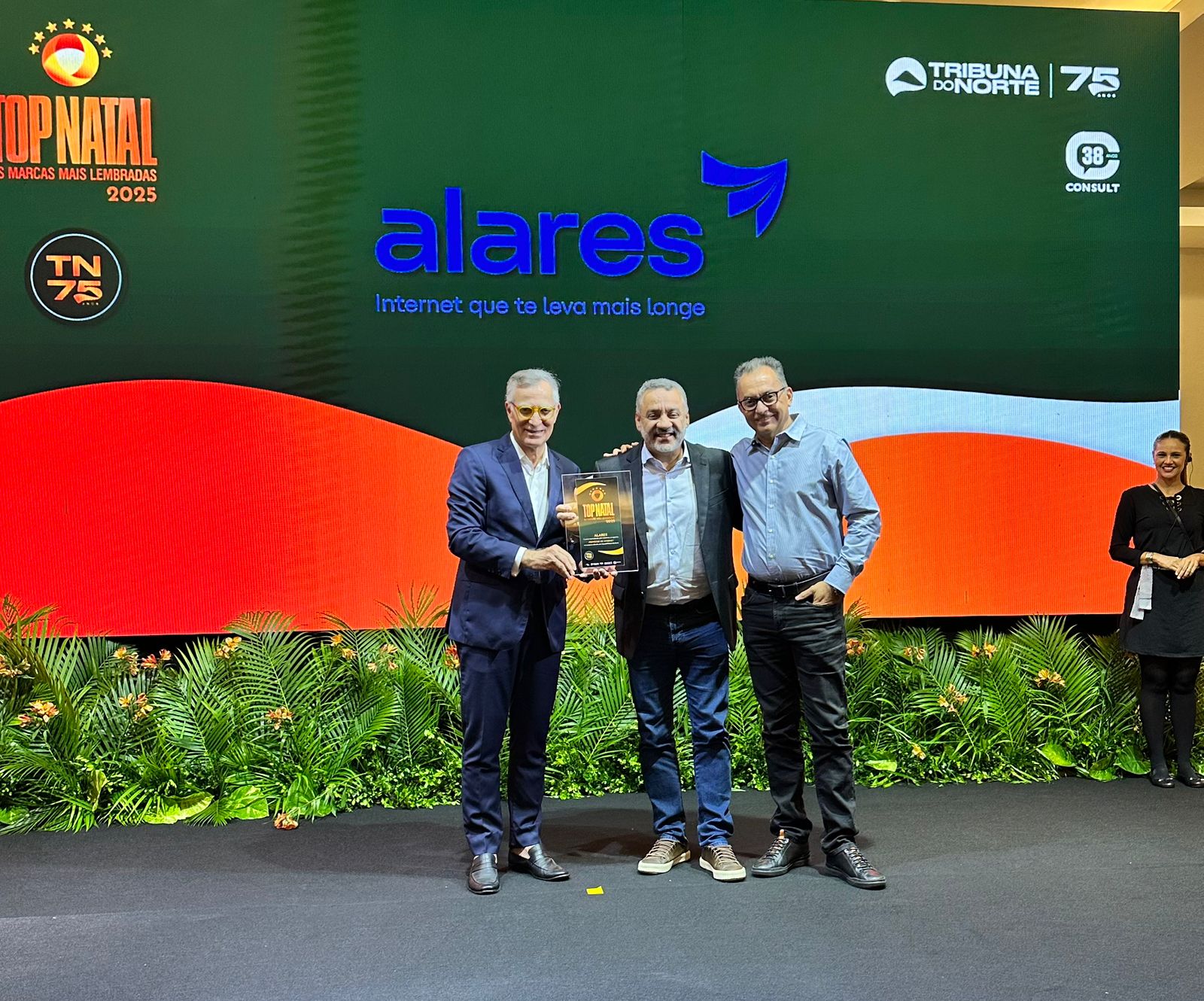 Alares chega à 10ª vitória como provedor de internet mais lembrado pelos natalenses