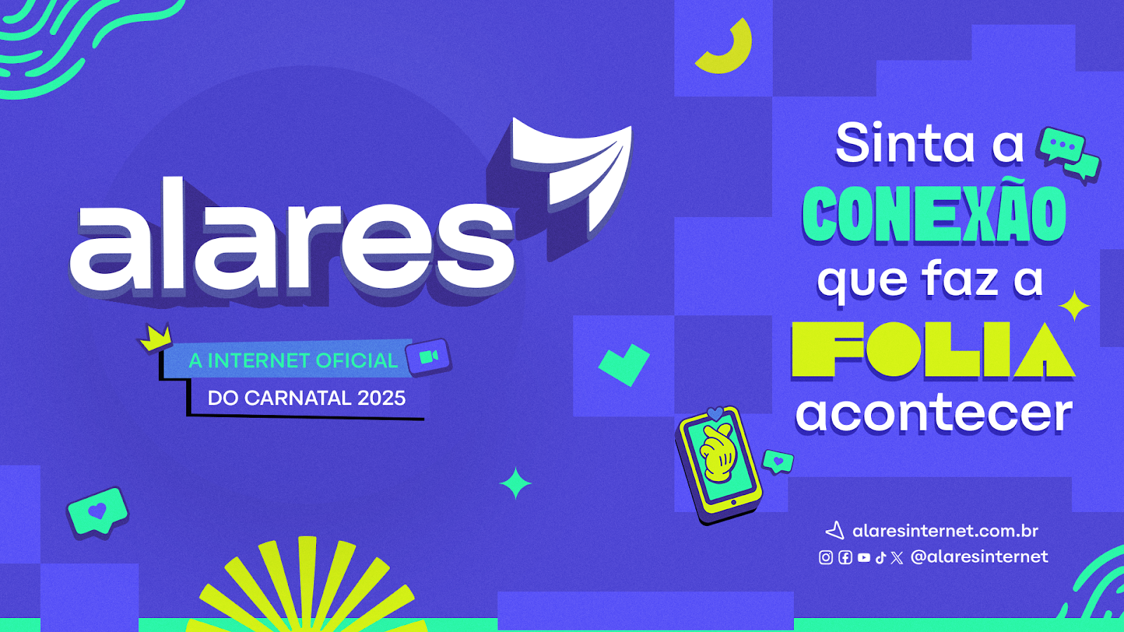 Alares reforça presença no Rio Grande do Norte com patrocínio ao Carnatal e destaca investimento na nova sede em Natal