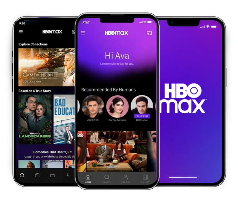 HBO Max Banner Central HBO Max