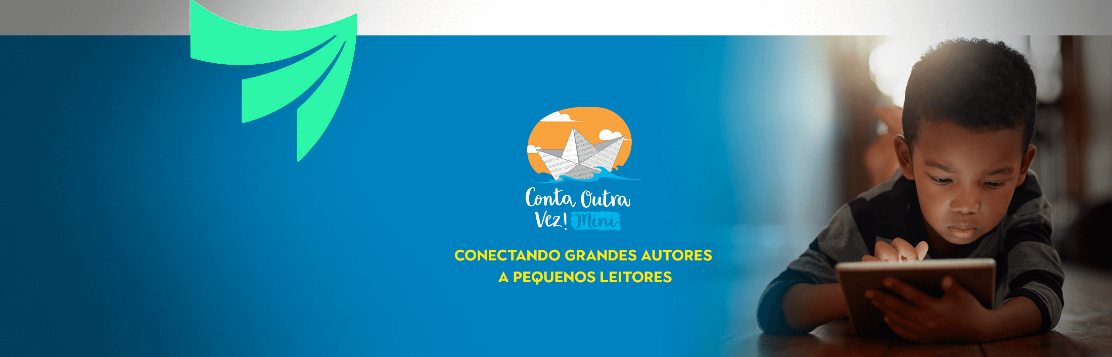 Banner Conta outra vez mini Banner Conta outra vez mini